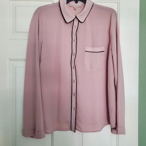 Philosophy NWT button down blouse Sz XL